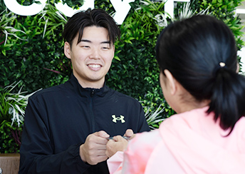 受付・ヒアリングシートの記入